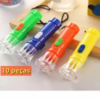 10/24/48 KIT Mini Lanterna Led Tática Portátil Para Uso Ao Ar Livre Trilha Camping Lazer, Mini Lanterna Infantil
