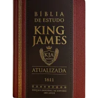 Bíblia de Estudo King James Atualizada | Hipergigante | Full Collor | Capa Dura