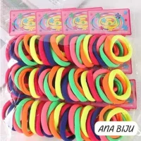 GGUAN KIT 72/144/216/360 unidades Médio Xuxinha para cabelo de Meia e elástico para cabelo Scrunchie