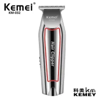 Máquina Cortar Kemei Acabamento Profissional Sem Fio KM-032 220v
