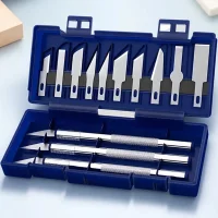 Kit de Estiletes de Precisão com 13 Peças (incluindo estojo magnético) - Ideal para artesanato e modelismo