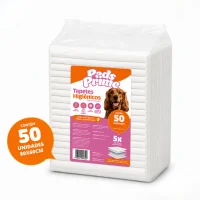 Tapete Higiênico para Cães 80x60cm 50 ou 100 Unidades Pads Prime